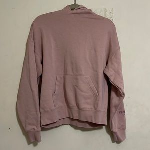 FEAR OF GOD ESSENTIALS BLUSH PINK 3M LOGO PULLOVER HOODIE